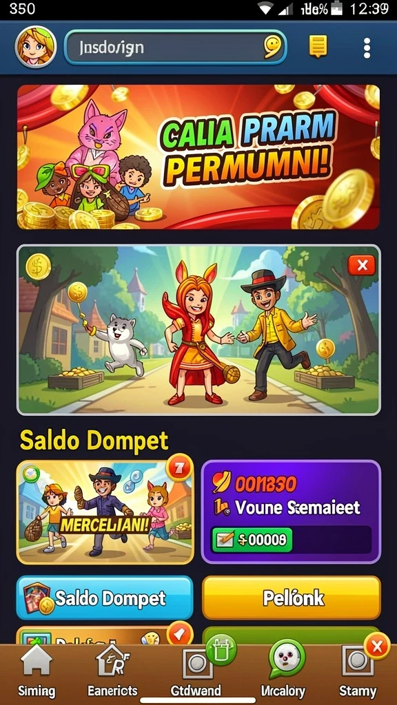 udintogel - Tampilan antarmuka yang menarik dan mudah dinavigasi.