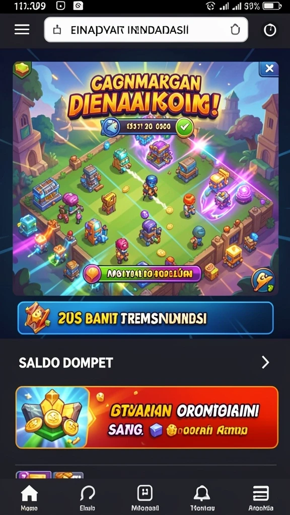 xe77 - Screenshot memperlihatkan salah satu mode permainan yang menantang.